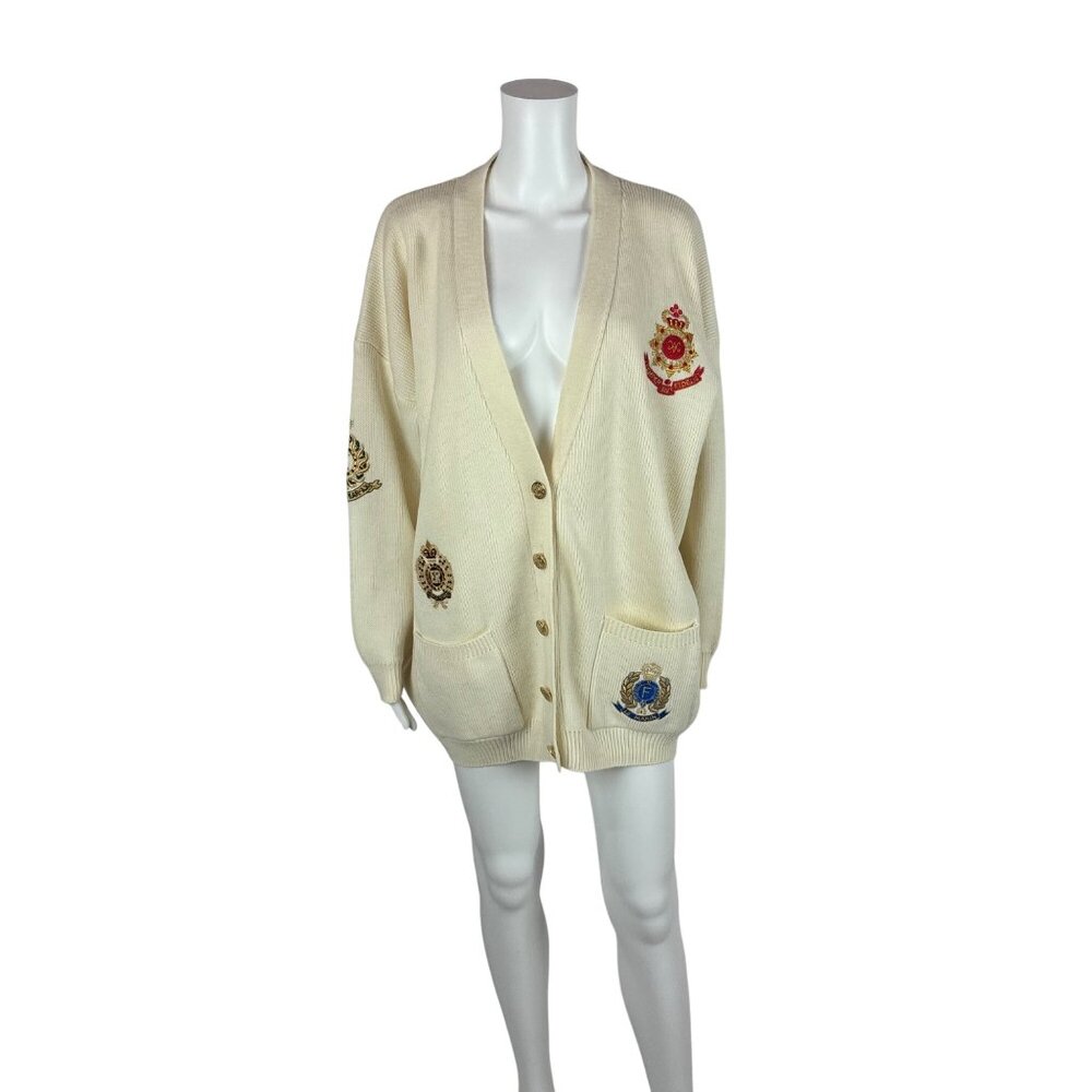 Vintage 80s Military Sweater Women's 1X Semper AV Fidelis Royal Wear Devonshire